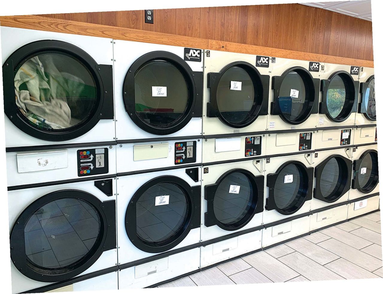 Washing Well customers often left high and not so dry