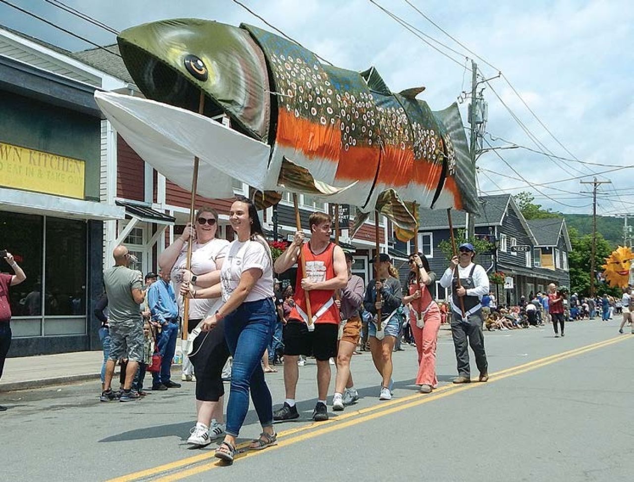Fish fandango gets Western theme