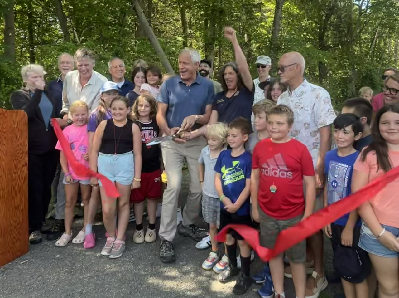 Ribbon Cut for New Rail Trail