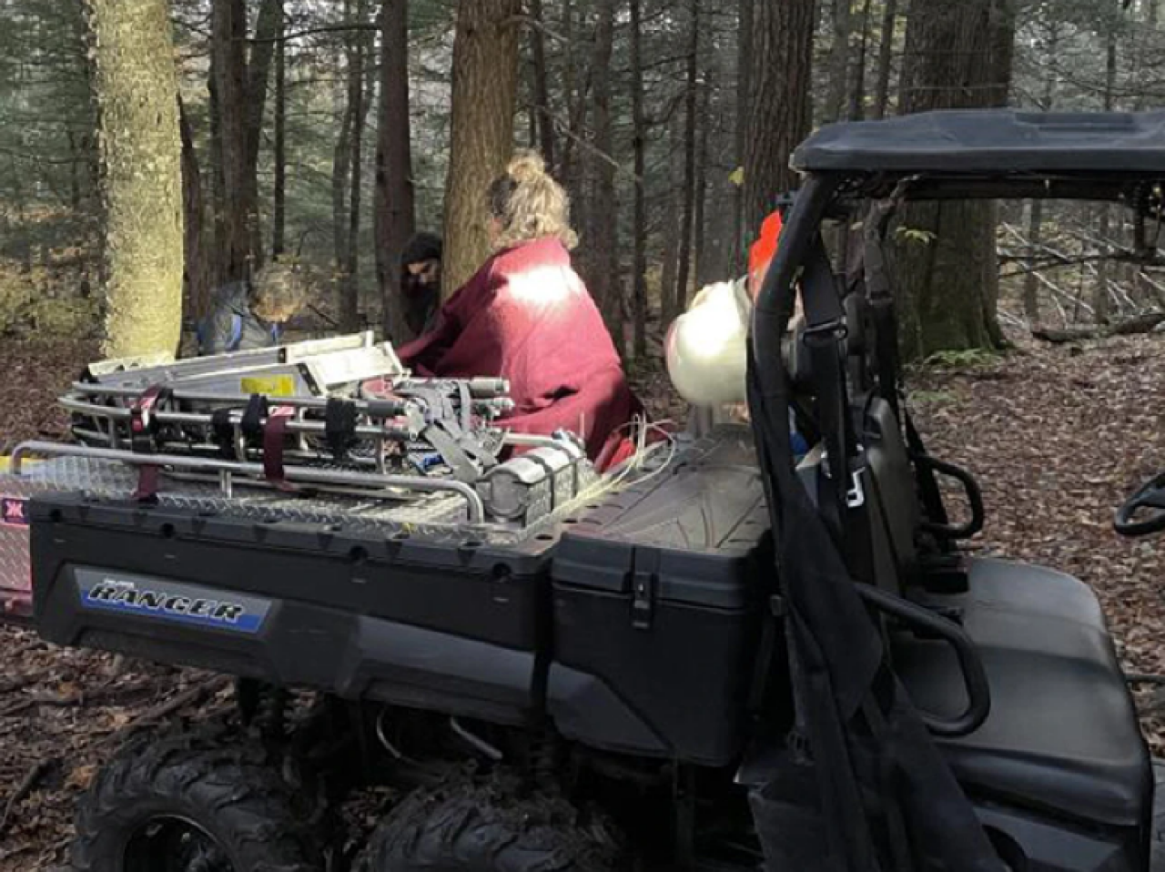 Rangers Rescue Hiker at Huckleberry Point