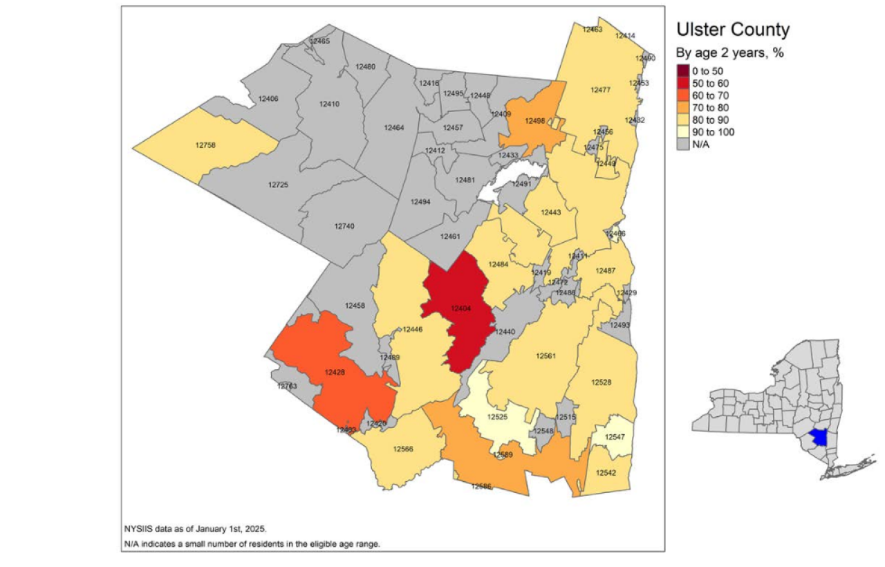 Accord Logs County’s Lowest Measles Vaccination Rate
